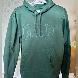 Green Gap logo sweater